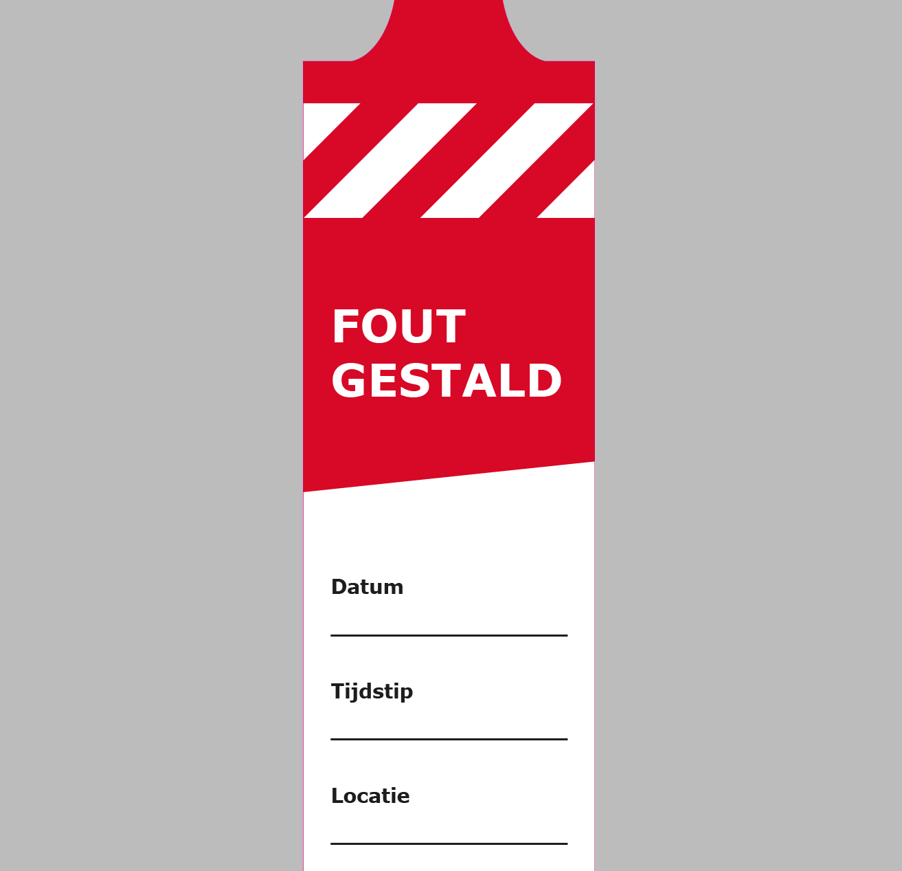 Foutgestald